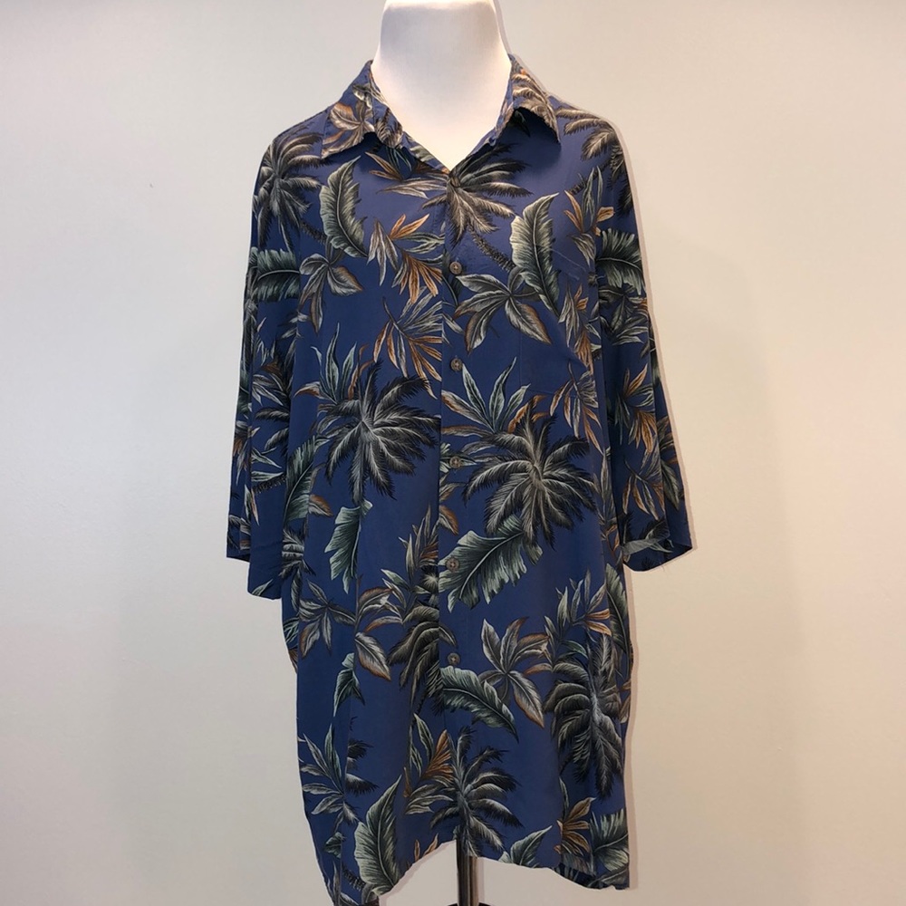 100%Rayon- Men’s Hawaiian Shirt Campia Moda